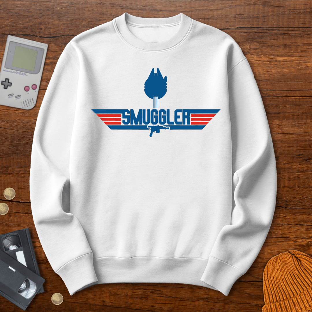 Printify Sweatshirt S / White Top Smuggler - Sweatshirt