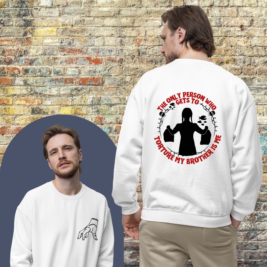 Printify Sweatshirt Sibling Love - Sweatshirt