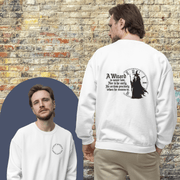 Printify Sweatshirt Wizard never late - Sweatshirt
