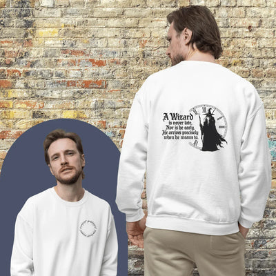 Wizard never late - Sweatshirt - Throwback Paradise