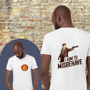 Printify T-Shirt Aim to Misbehave - Shirt