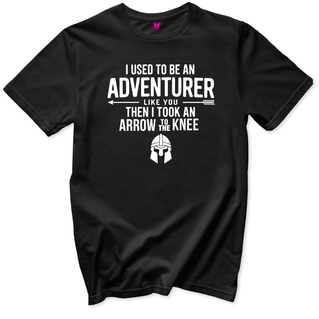 Arrow to the Knee T-Shirt - Throwback Paradise