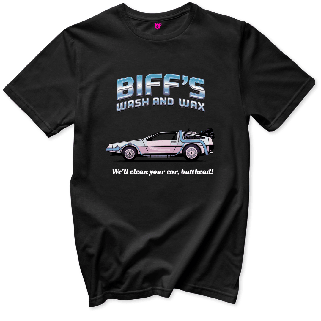Biffs Wash and Wax T-Shirt - Throwback Paradise
