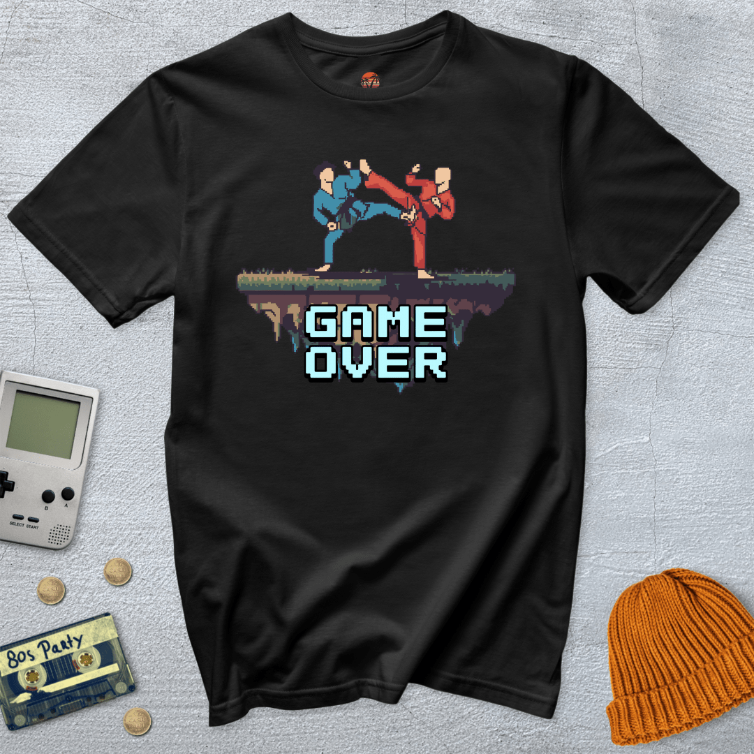 Printify T-Shirt Black / S Game Over - Shirt