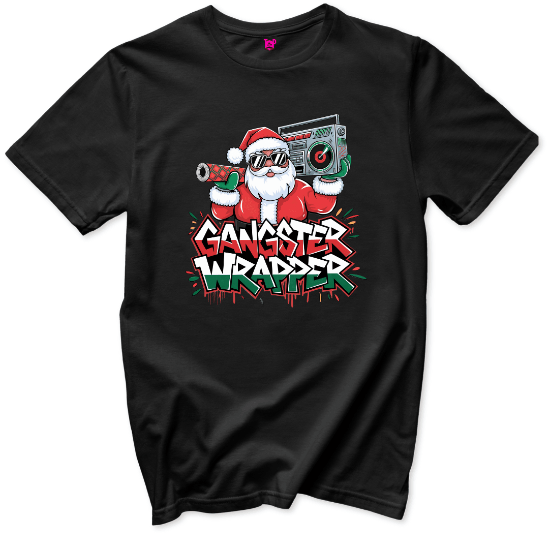 Gangster Wrapper T-Shirt - Throwback Paradise