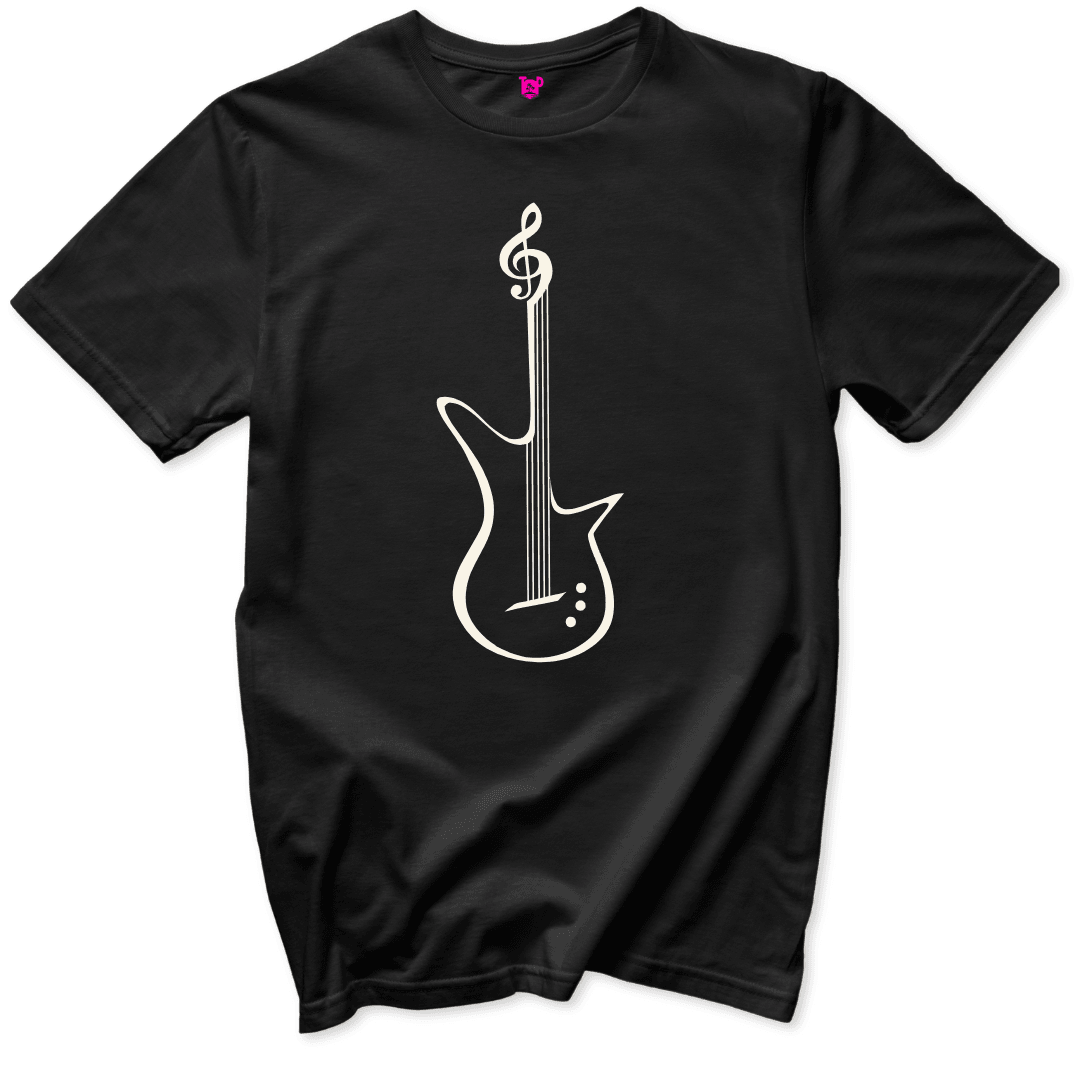 Guitar T-Shirt - Throwback Paradise