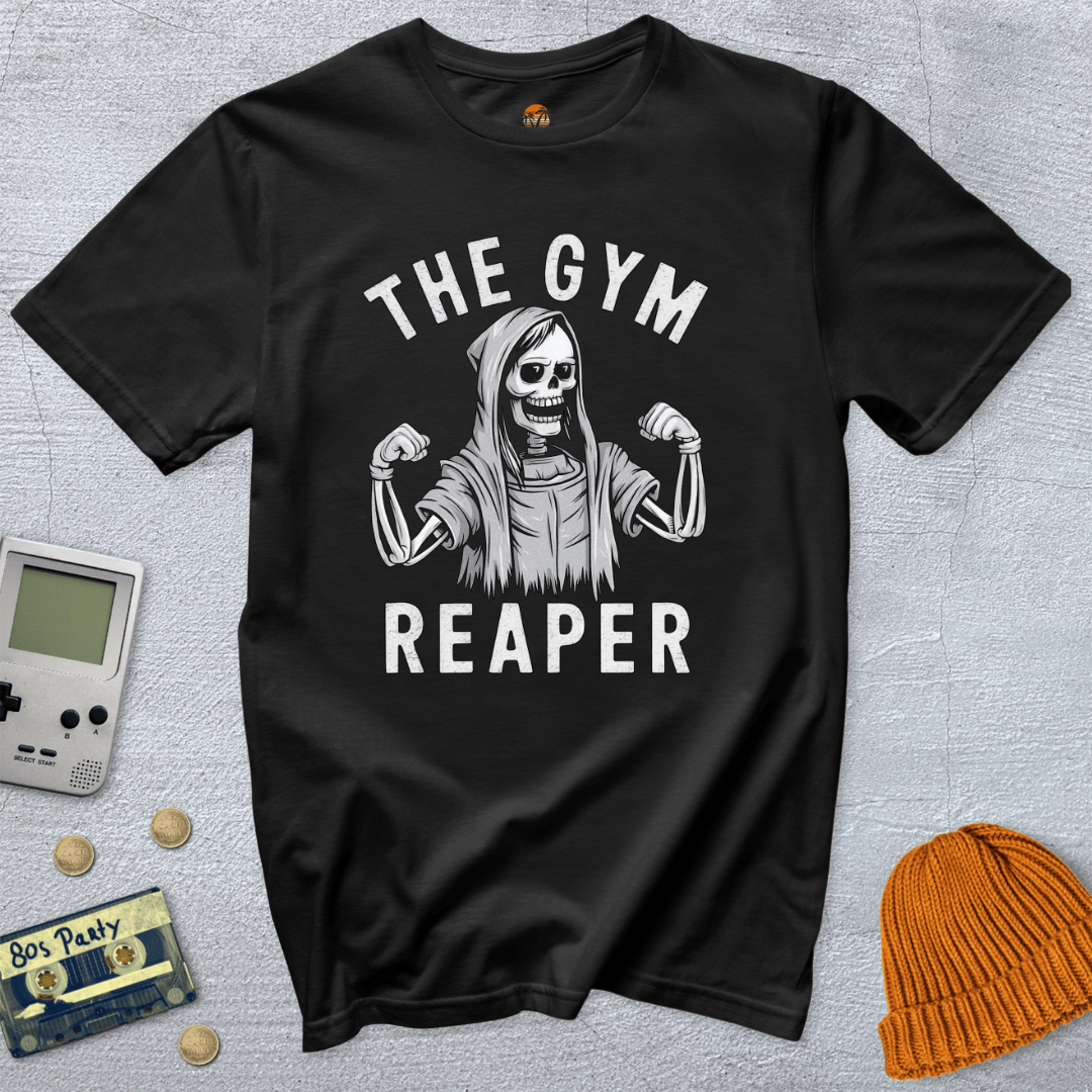 Printify T-Shirt Black / S GymReaper - Shirt