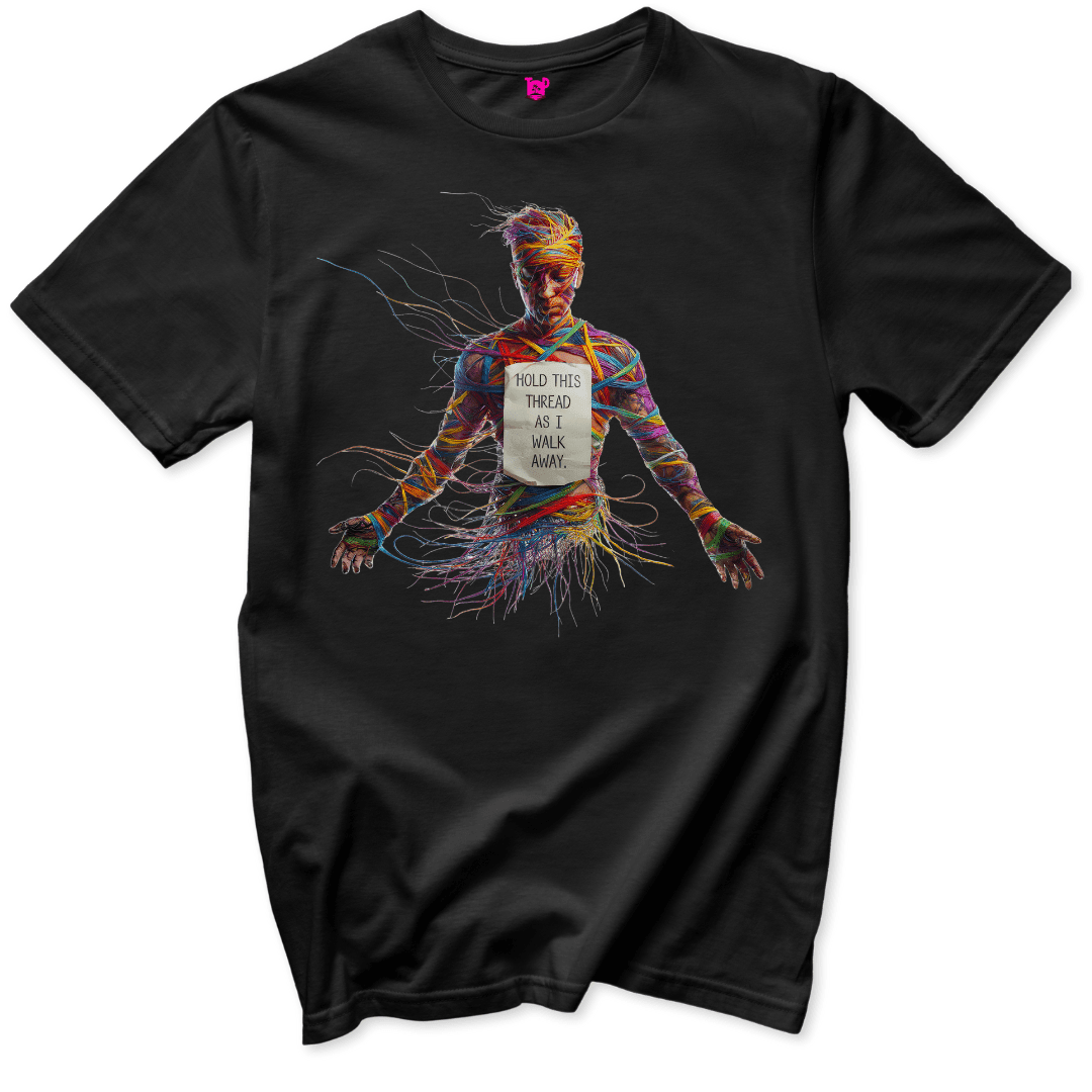 Hold this thread T-Shirt - Throwback Paradise