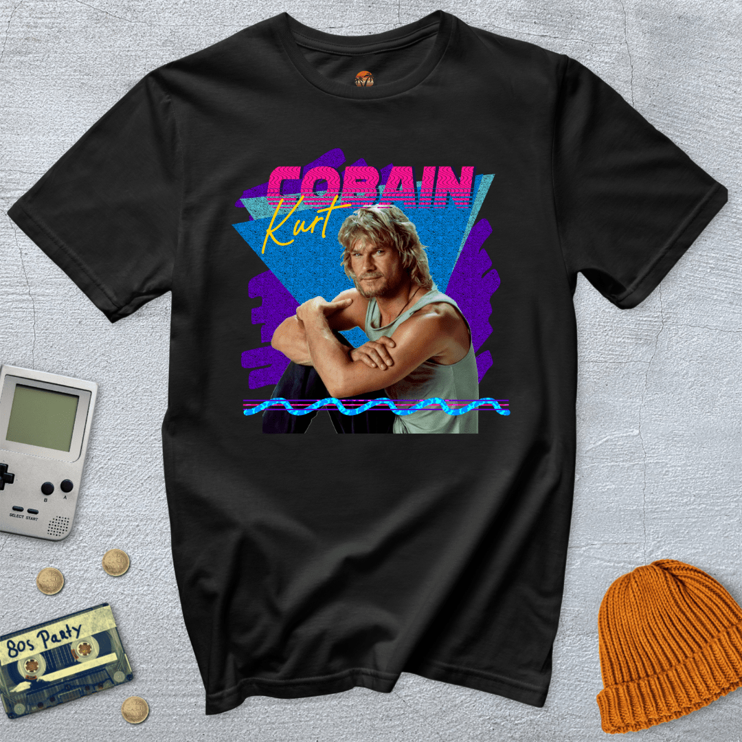 Printify T-Shirt Black / S Kurt Cobain - Shirt