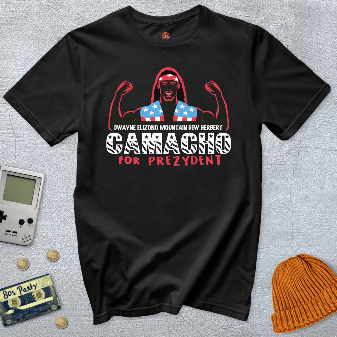 Printify T-Shirt Black / S Macho Camacho - Shirt