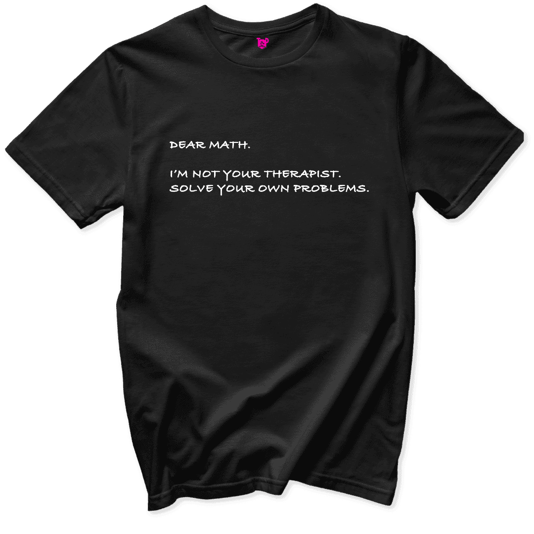 Math T-Shirt - Throwback Paradise