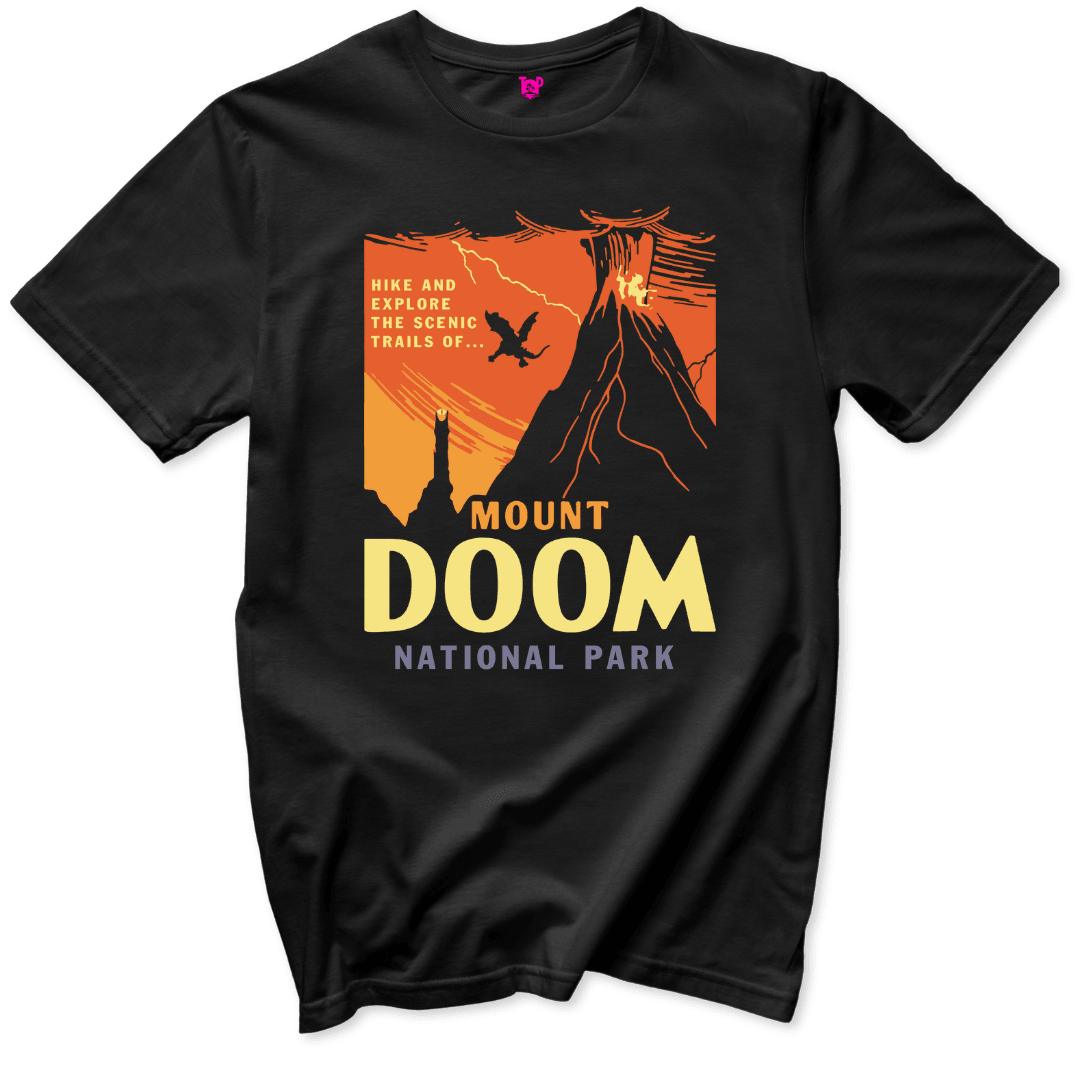 Mt Doom National Park T-Shirt - Throwback Paradise