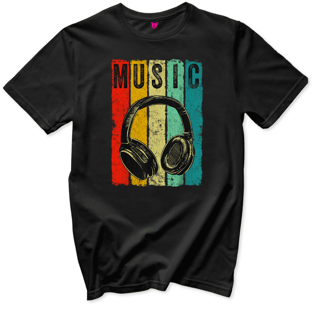 Music T-Shirt - Throwback Paradise