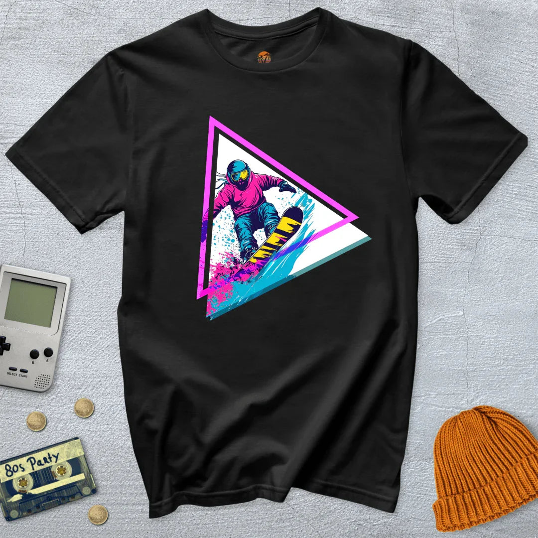 Neon Triangle Shred - Shirt - Throwback Paradise