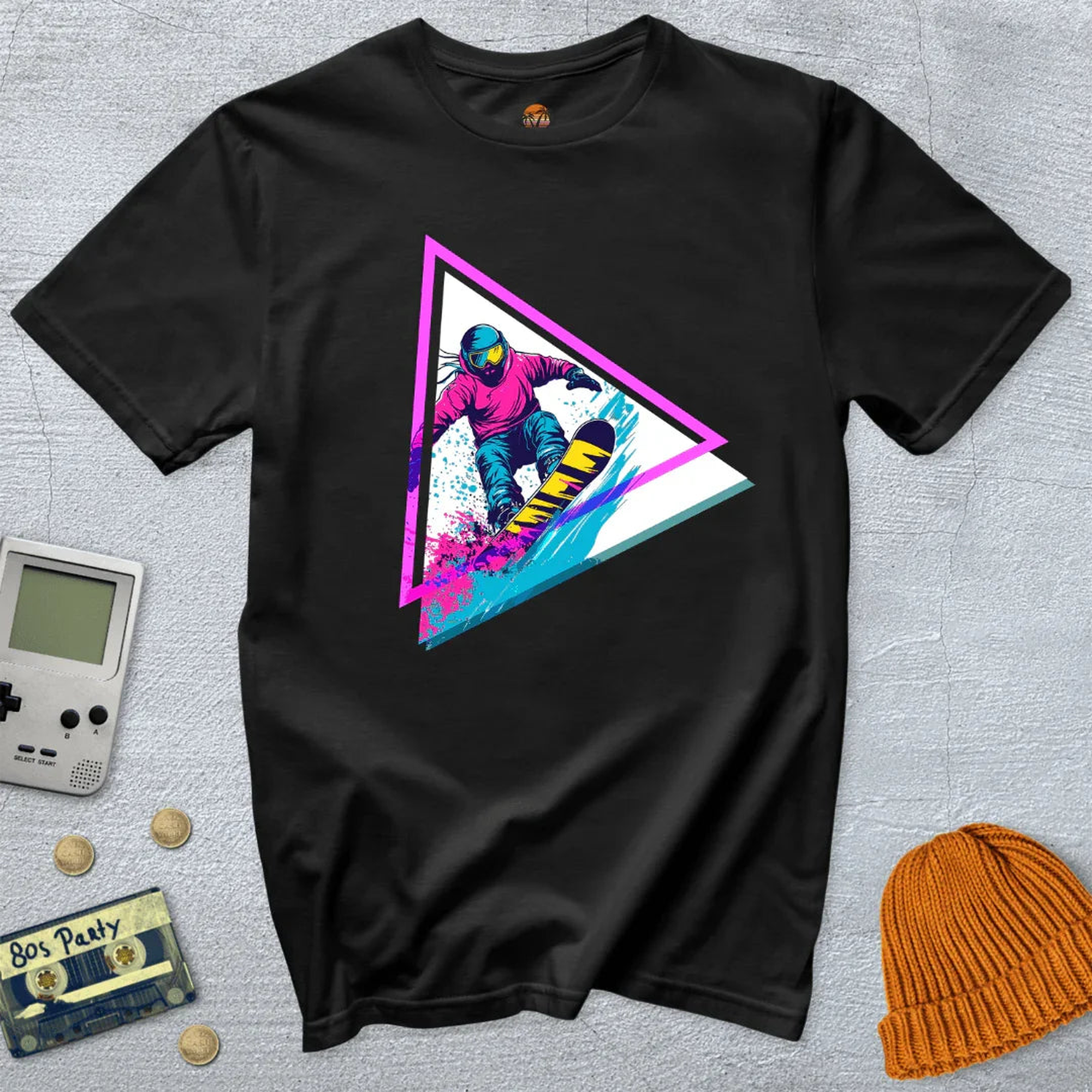 Neon Triangle Shred - Shirt