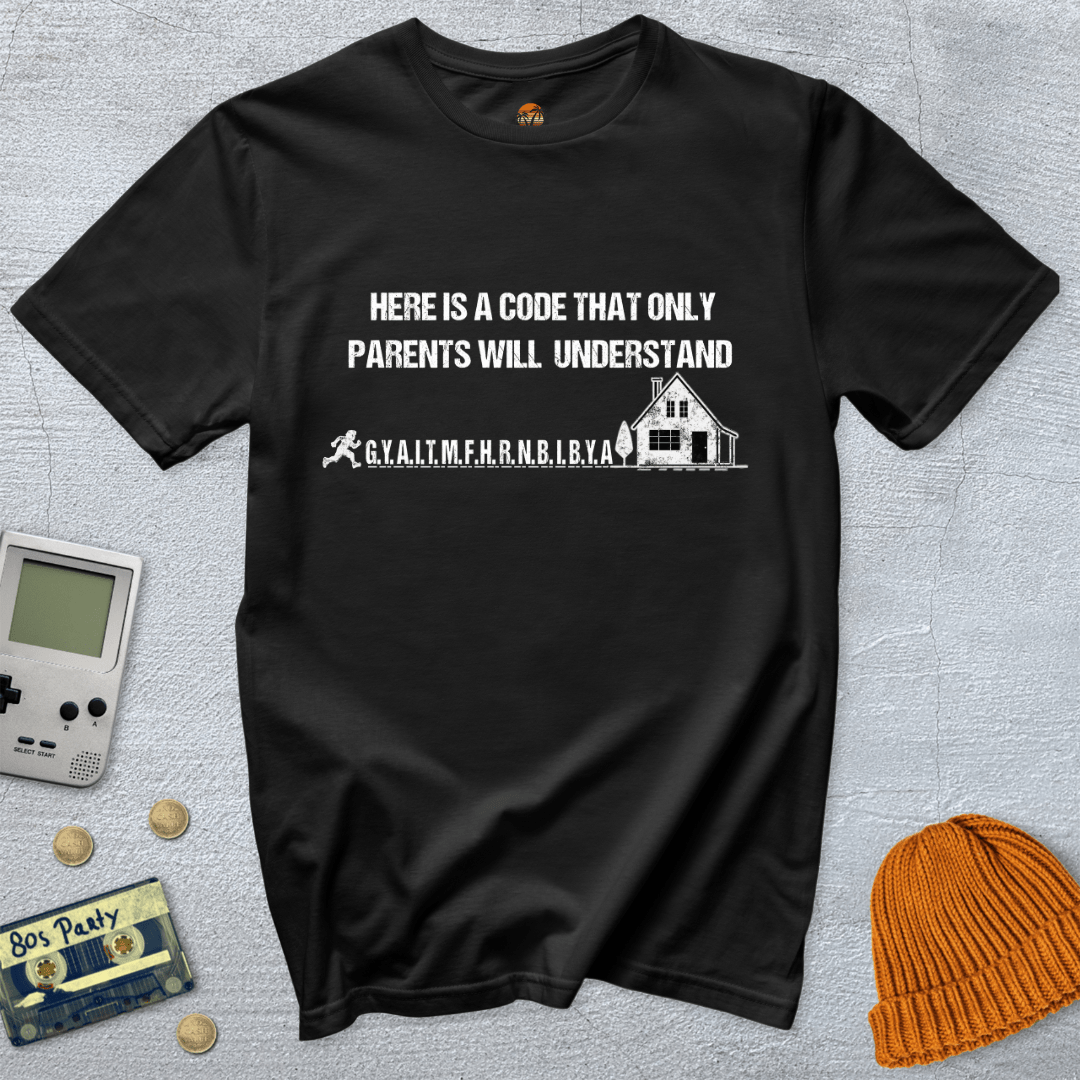 Printify T-Shirt Black / S Parent Code - Shirt