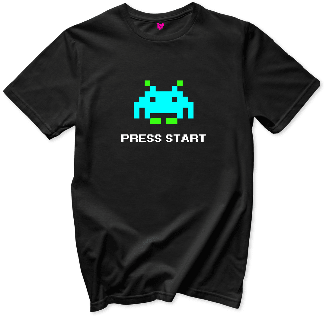 Press Start T-Shirt - Throwback Paradise
