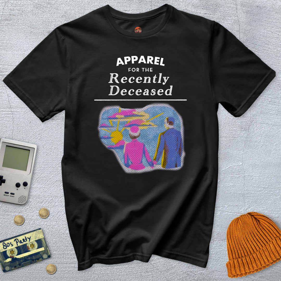 Printify T-Shirt Black / S Recently Deceased - Shirt