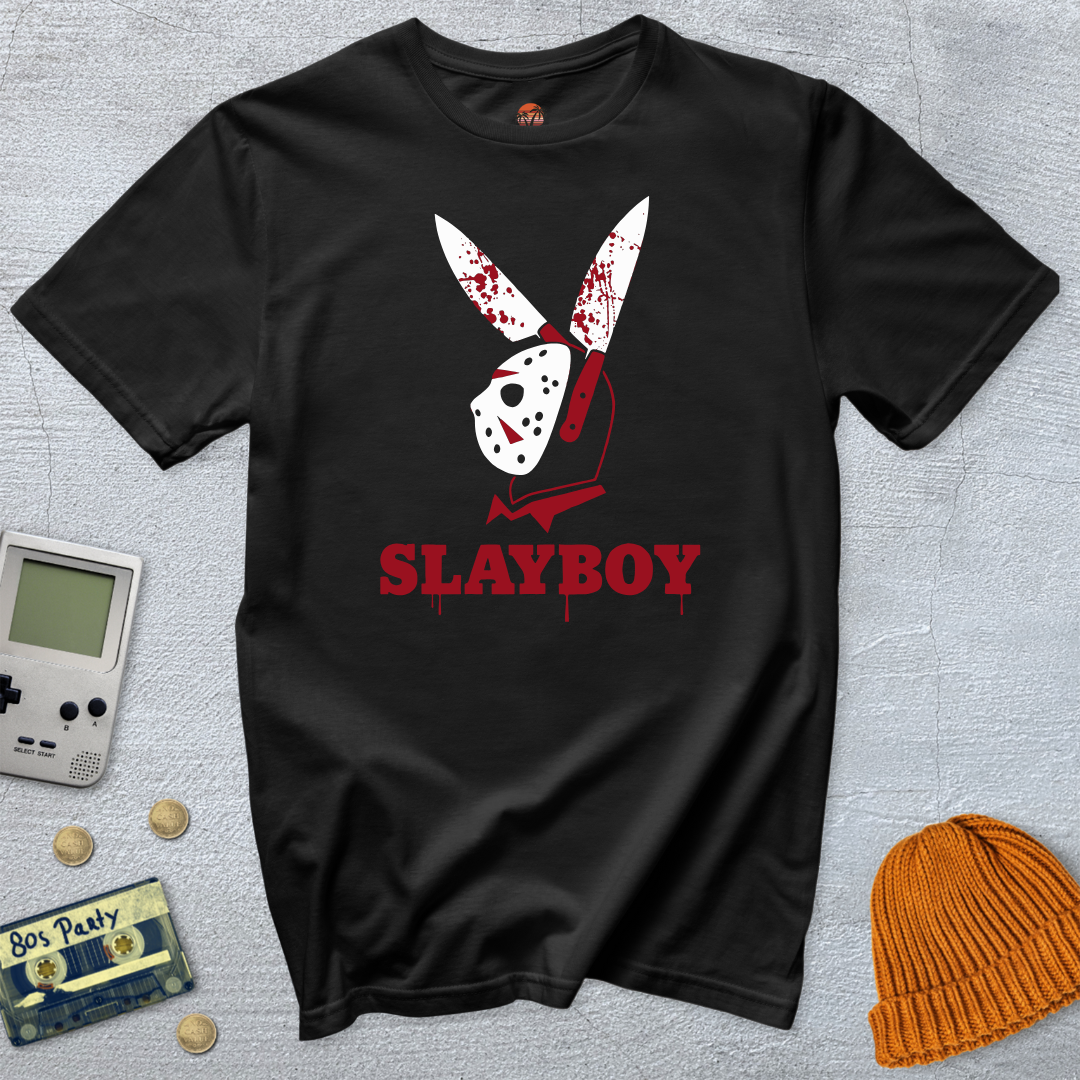 Printify T-Shirt Black / S Slayboy - Shirt