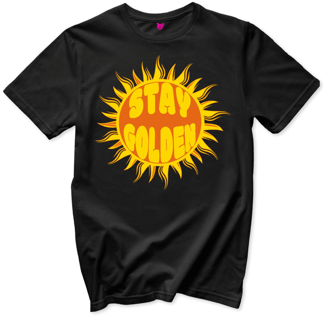 Stay Golden T-Shirt - Throwback Paradise