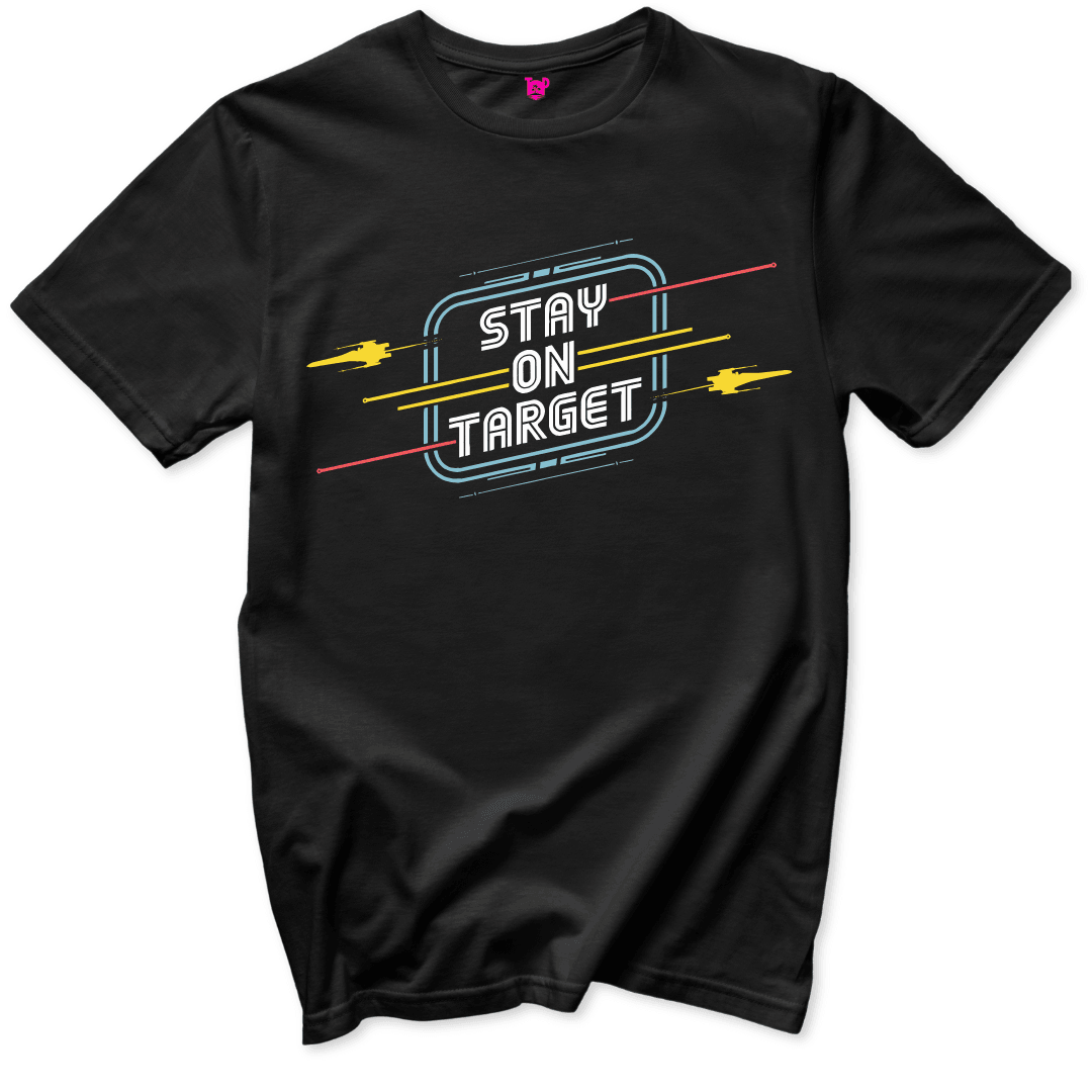 Stay on Target T-Shirt - Throwback Paradise