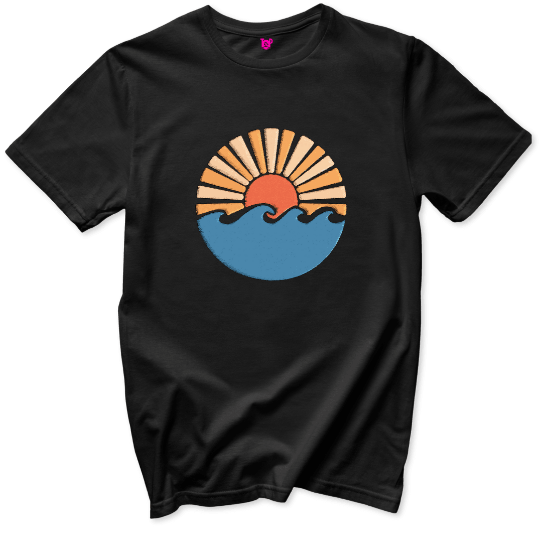 Sun and Sea T-Shirt - Throwback Paradise
