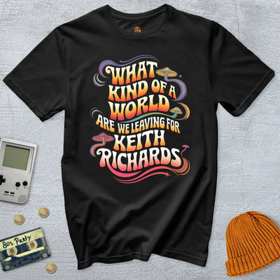 What kind of world - Shirt - Throwback Paradise