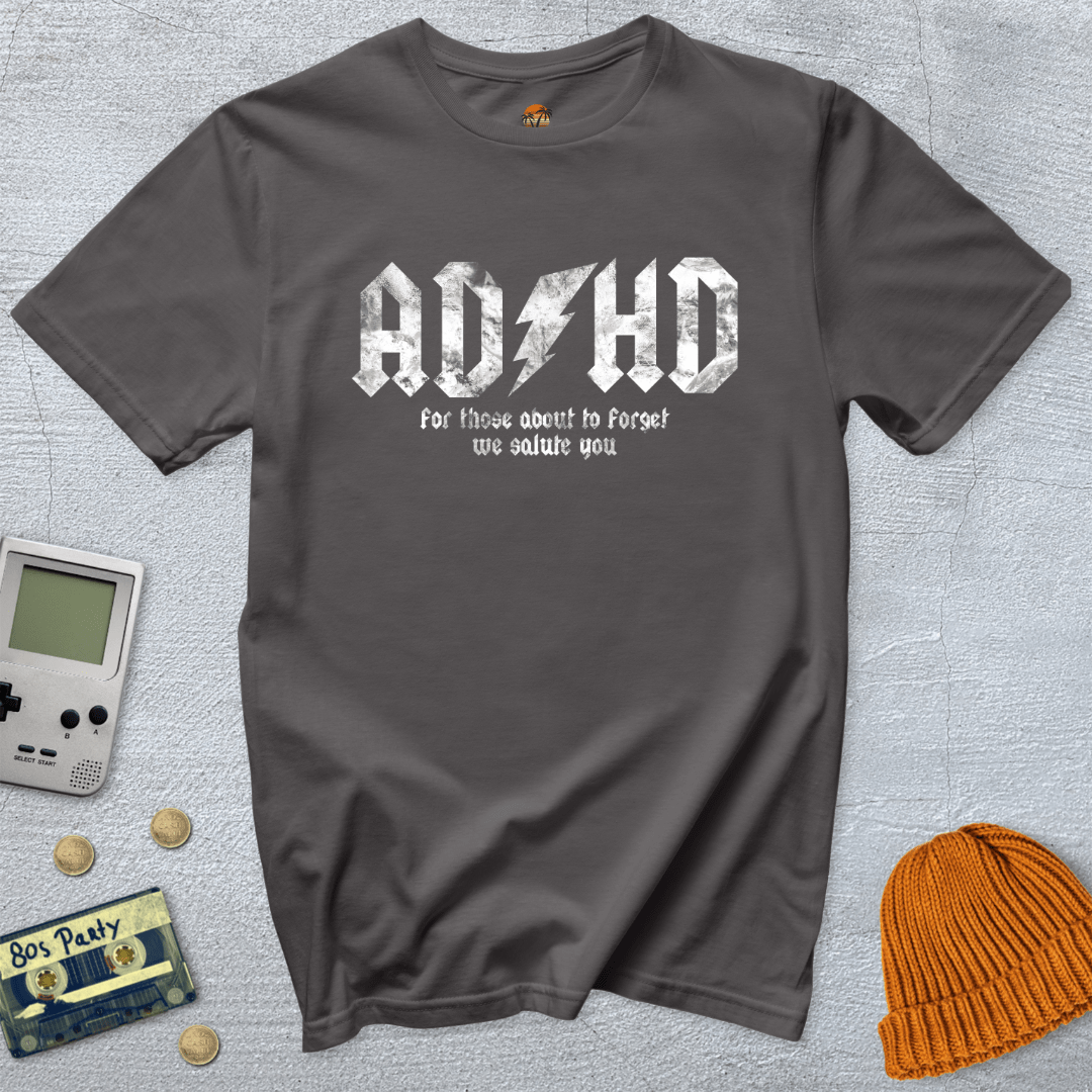 Printify T-Shirt Charcoal / S ADHD - Shirt