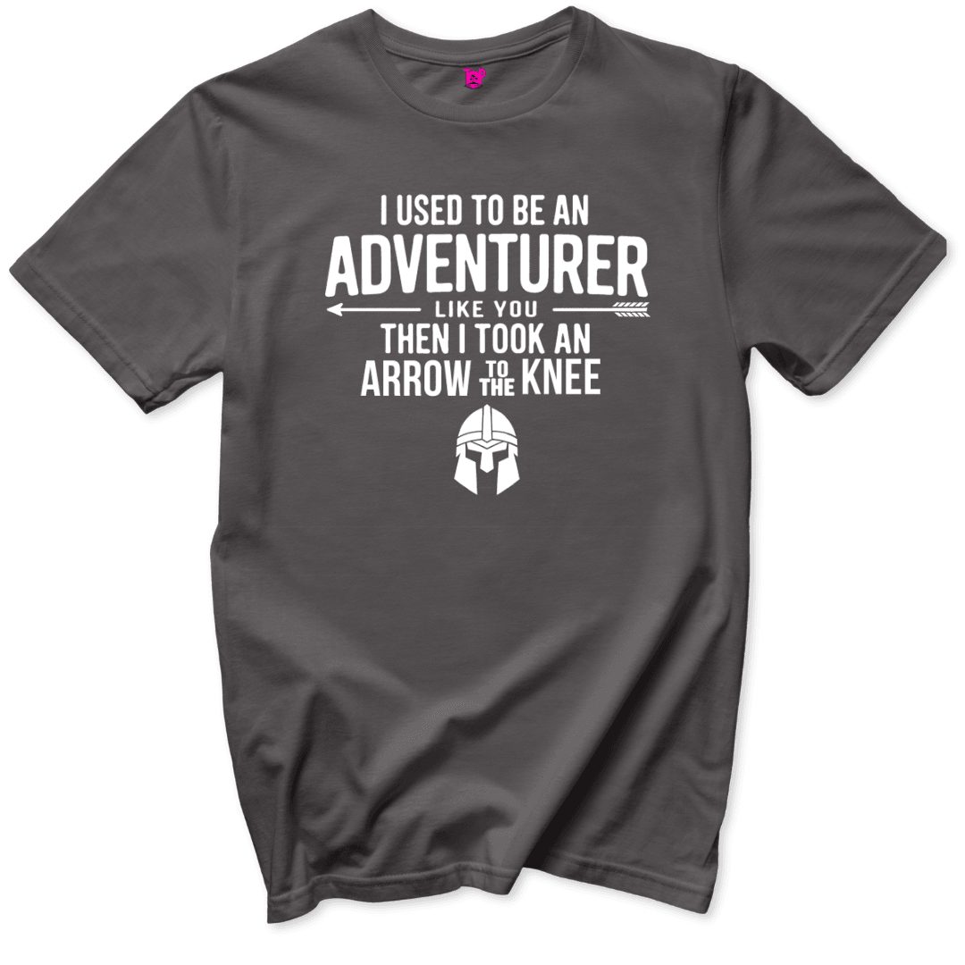 Arrow to the Knee T-Shirt - Throwback Paradise