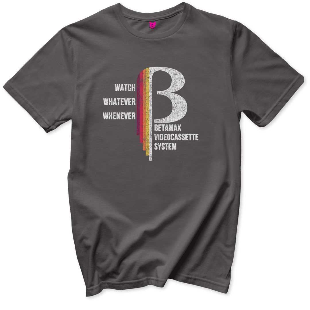 Betamax T-Shirt - Throwback Paradise