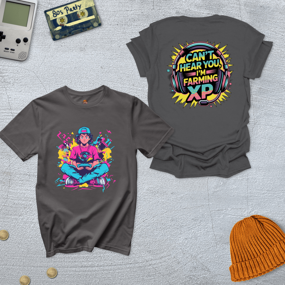 Printify T-Shirt Charcoal / S Farming XP - Shirt