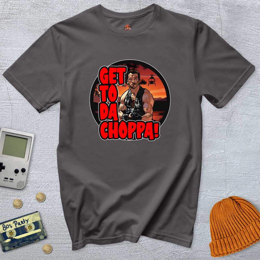 Printify T-Shirt Charcoal / S GetToDaChoppa - Shirt
