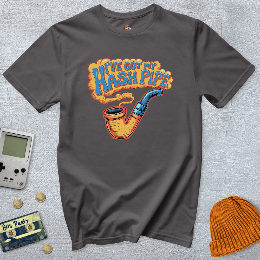 Printify T-Shirt Charcoal / S Hashpipe - Shirt