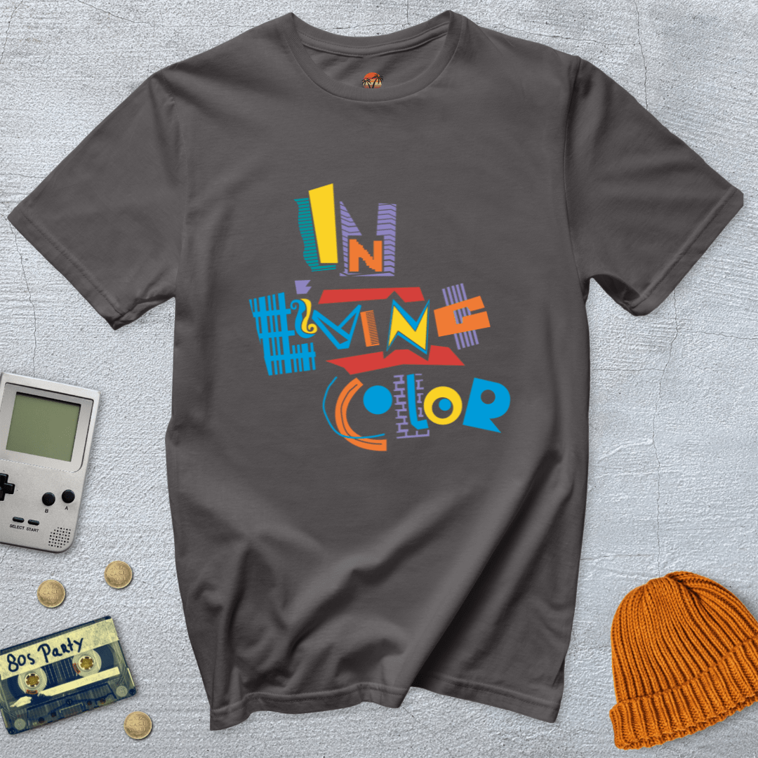 Printify T-Shirt Charcoal / S In Living Color - Shirt