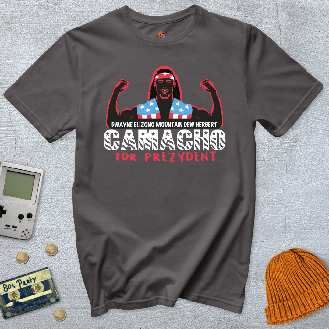 Printify T-Shirt Charcoal / S Macho Camacho - Shirt
