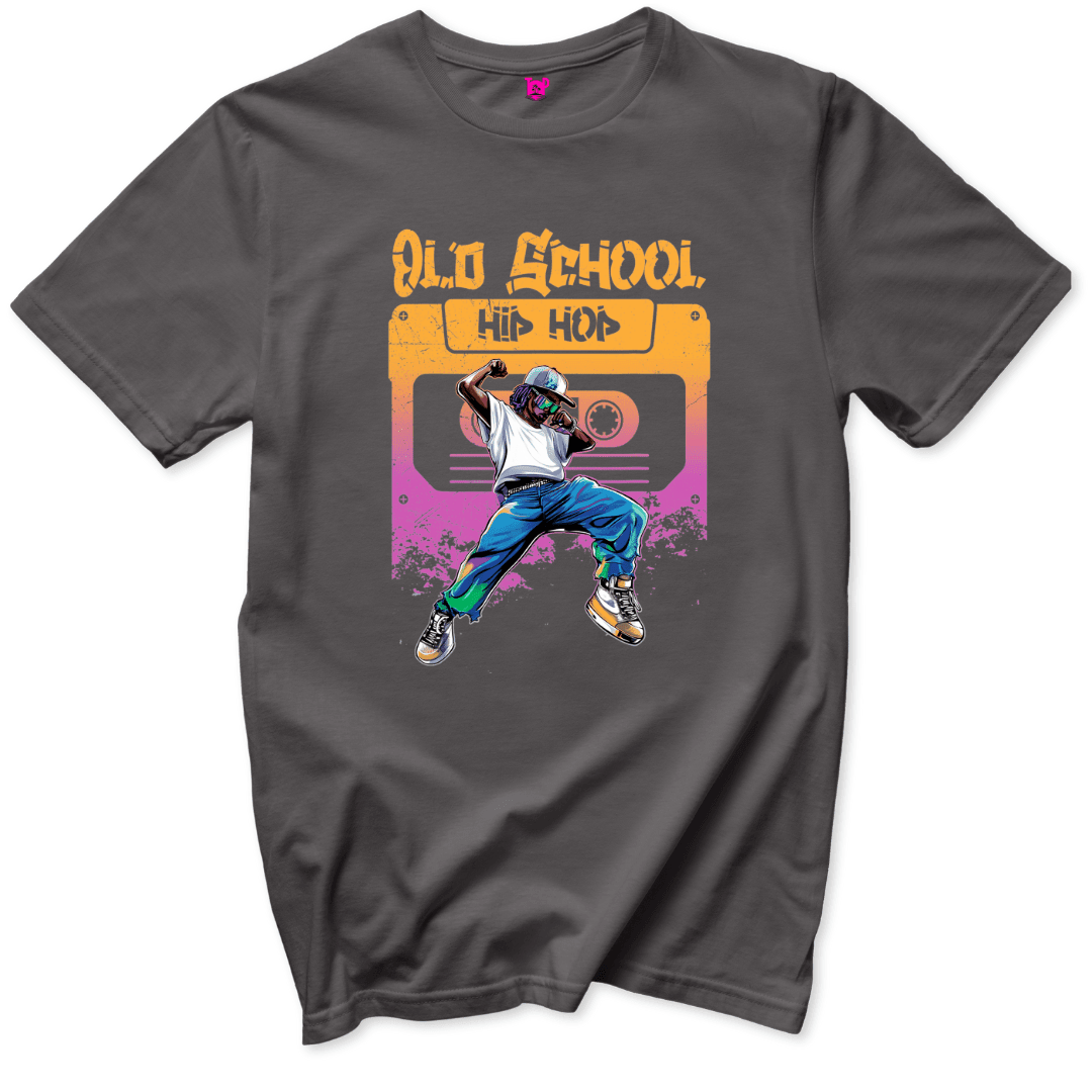 Old School Hip Hop Tape T-Shirt - Throwback Paradise