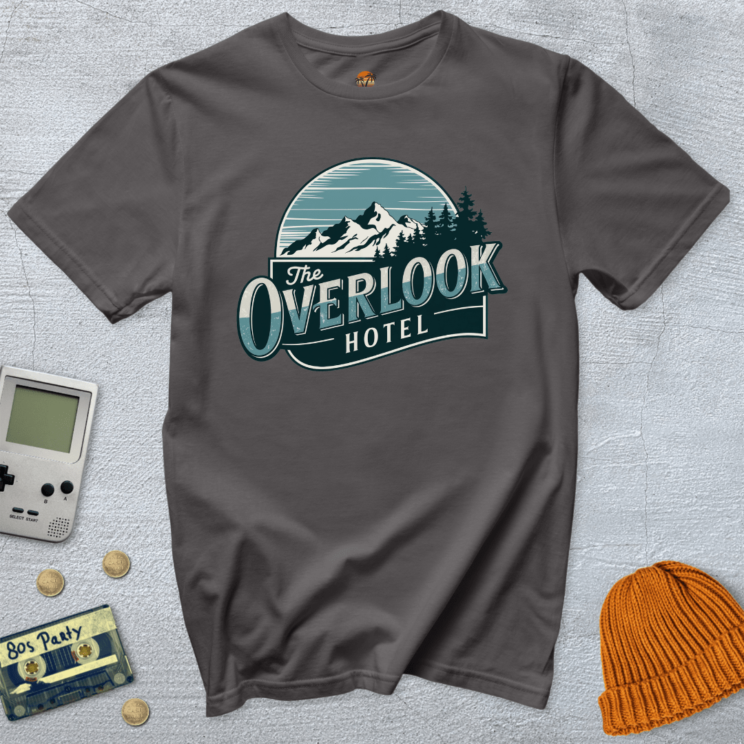 Printify T-Shirt Charcoal / S Overlook Hotel - Shirt