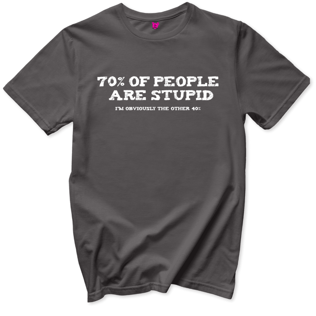 People are stupid T-Shirt - Throwback Paradise