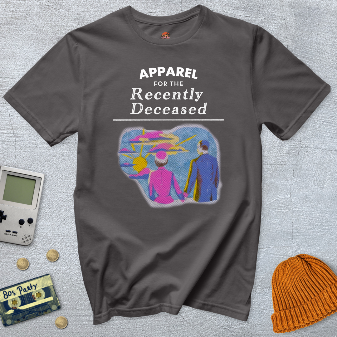 Printify T-Shirt Charcoal / S Recently Deceased - Shirt