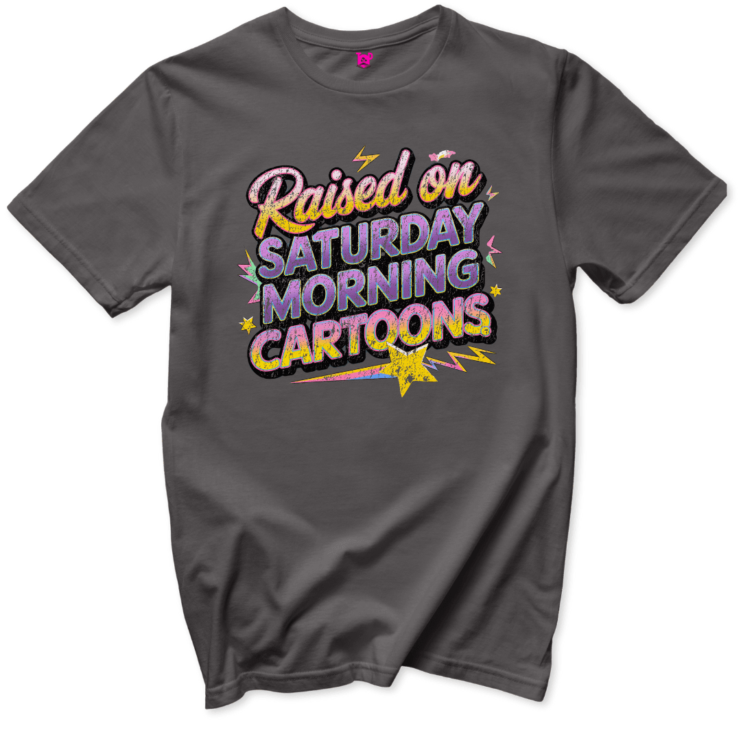 Saturday Morning Cartoons T-Shirt - Throwback Paradise