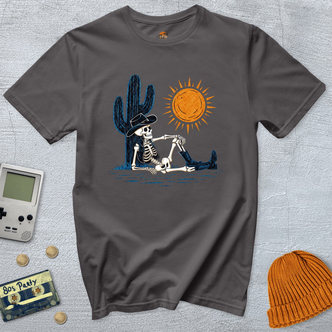 Printify T-Shirt Charcoal / S Skeleton - Shirt