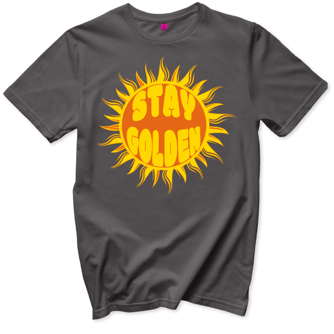 Stay Golden T-Shirt - Throwback Paradise