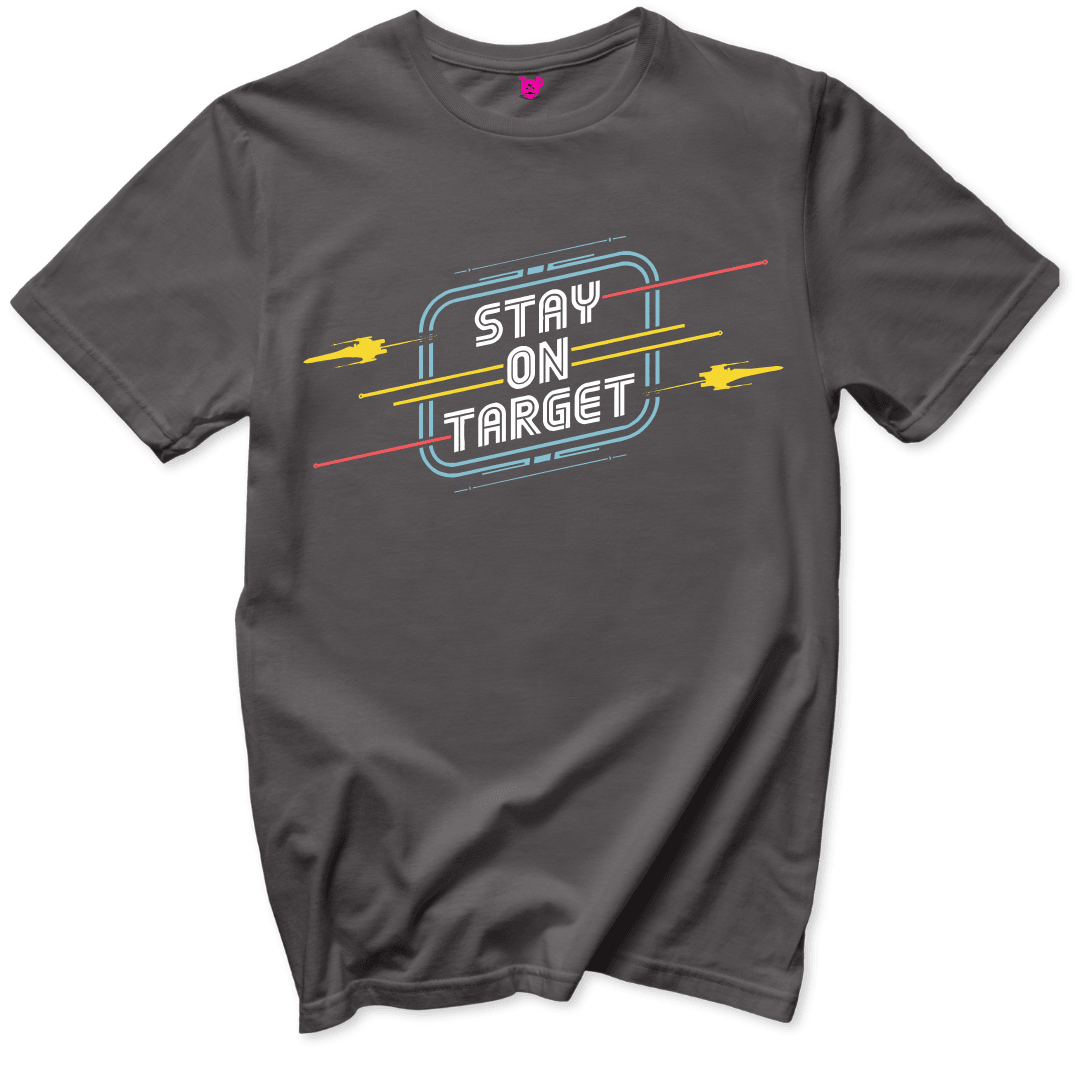 Stay on Target T-Shirt - Throwback Paradise