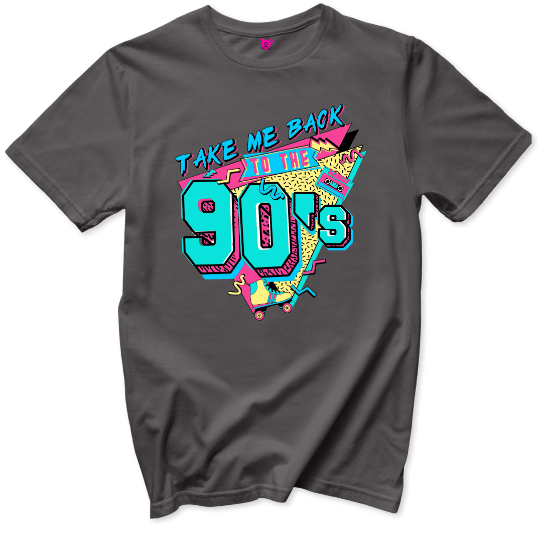 Take Me Back to the 90s T-Shirt - Throwback Paradise