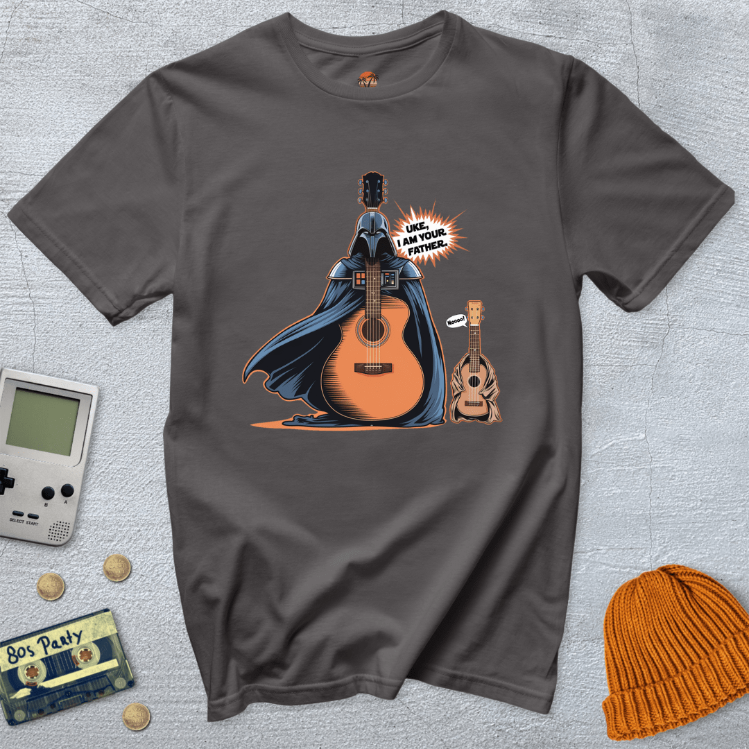 Printify T-Shirt Charcoal / S Uke I am your father - Shirt