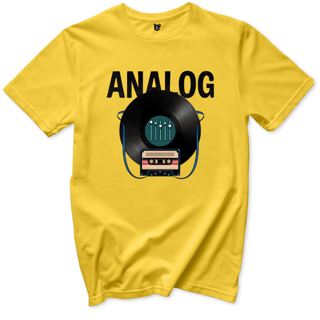Analog T-Shirt - Throwback Paradise