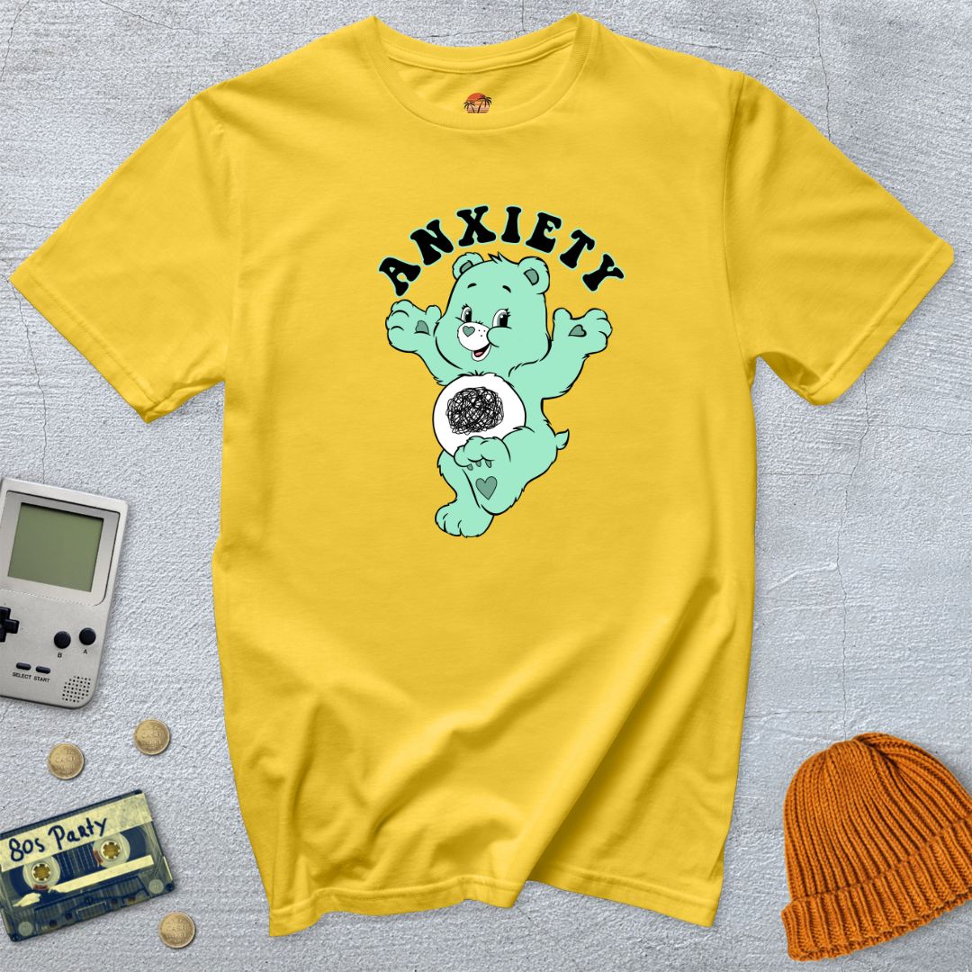 Printify T-Shirt Daisy / S Anxiety Bear - Shirt