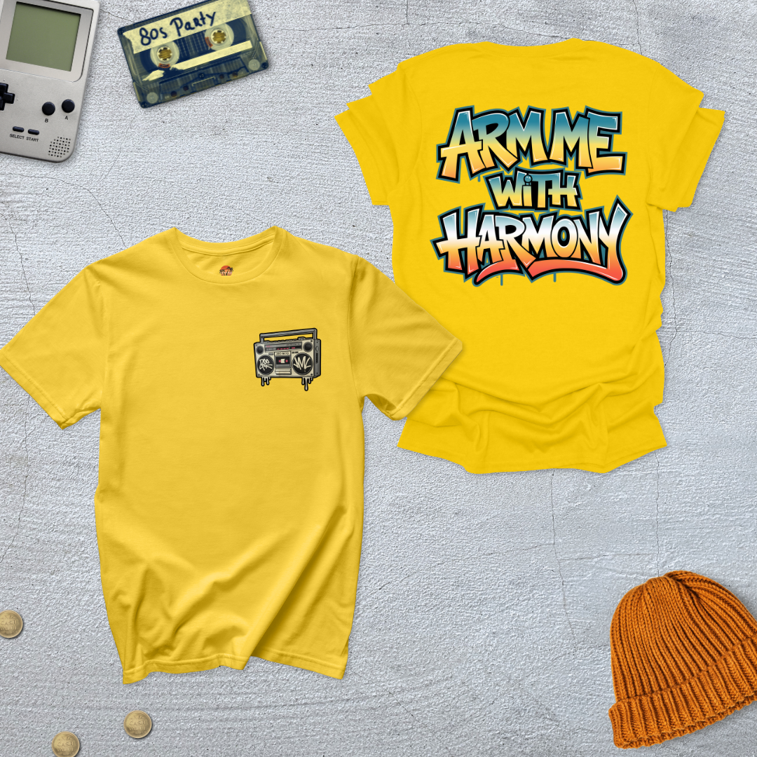 Printify T-Shirt Daisy / S Arm me with Harmony - Shirt