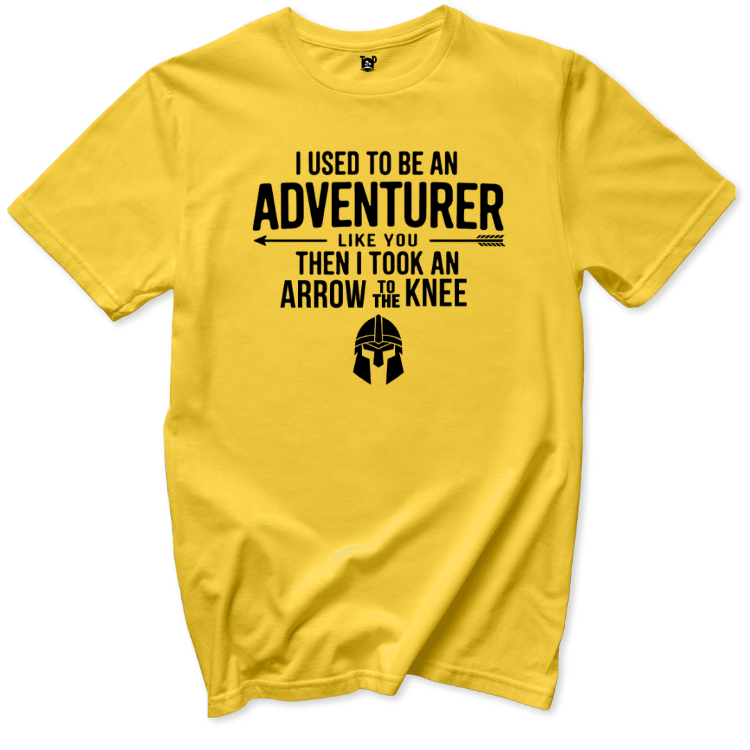 Arrow to the Knee T-Shirt - Throwback Paradise