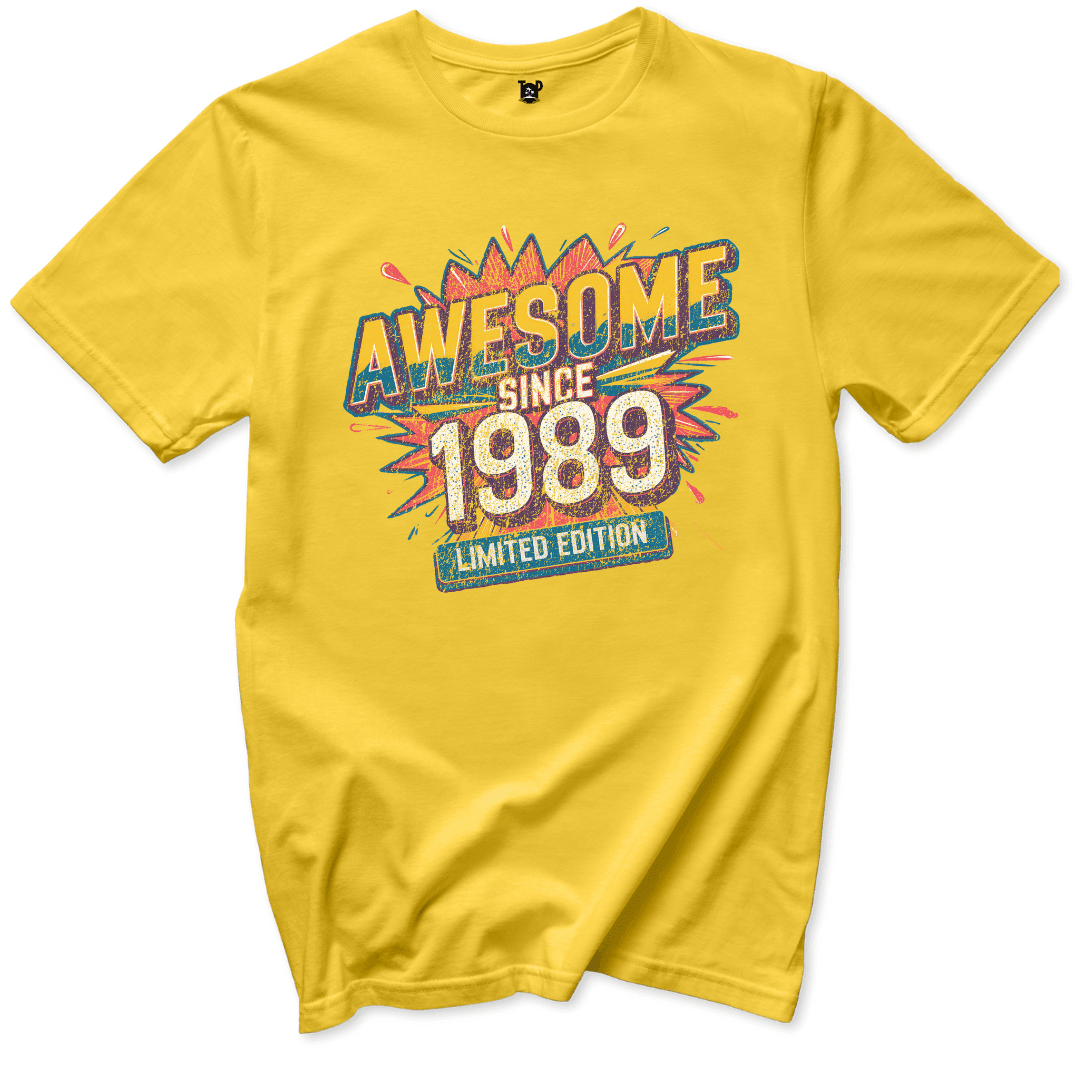 Awesome Since 1989 T-Shirt - Throwback Paradise